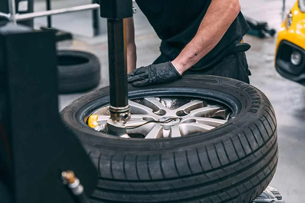 FixMyTyre mobile tyre service photograph for Dubai