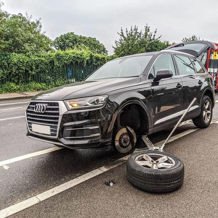 Mobile tyre fitting in JLT Dubai