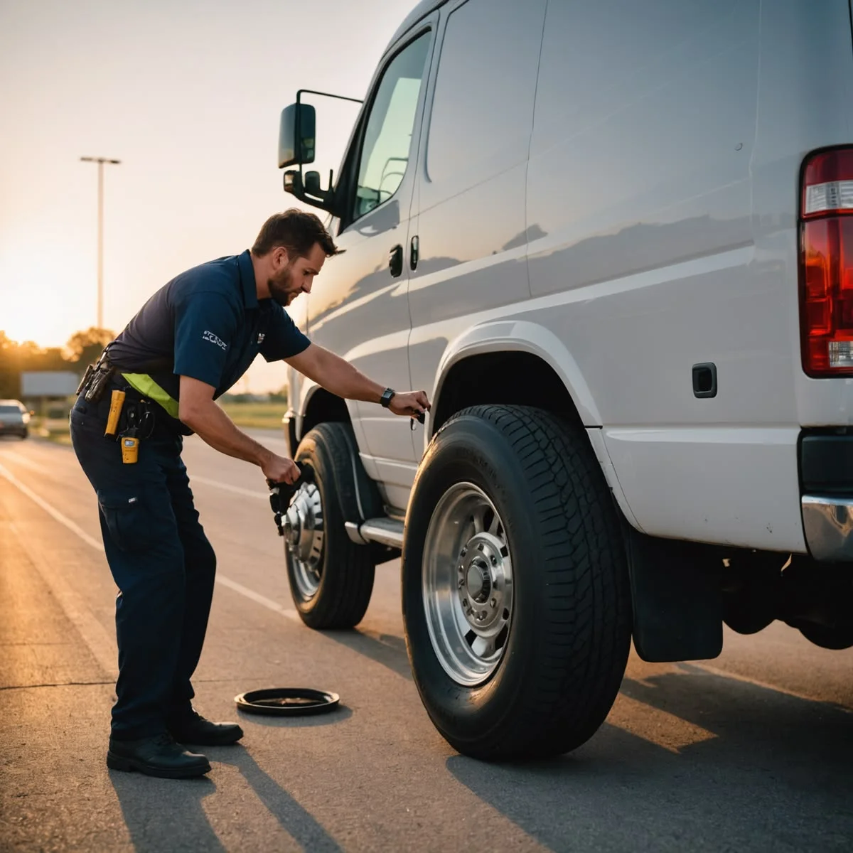 FixMyTyre mobile tyre fitting in Jumeirah Islands, Dubai